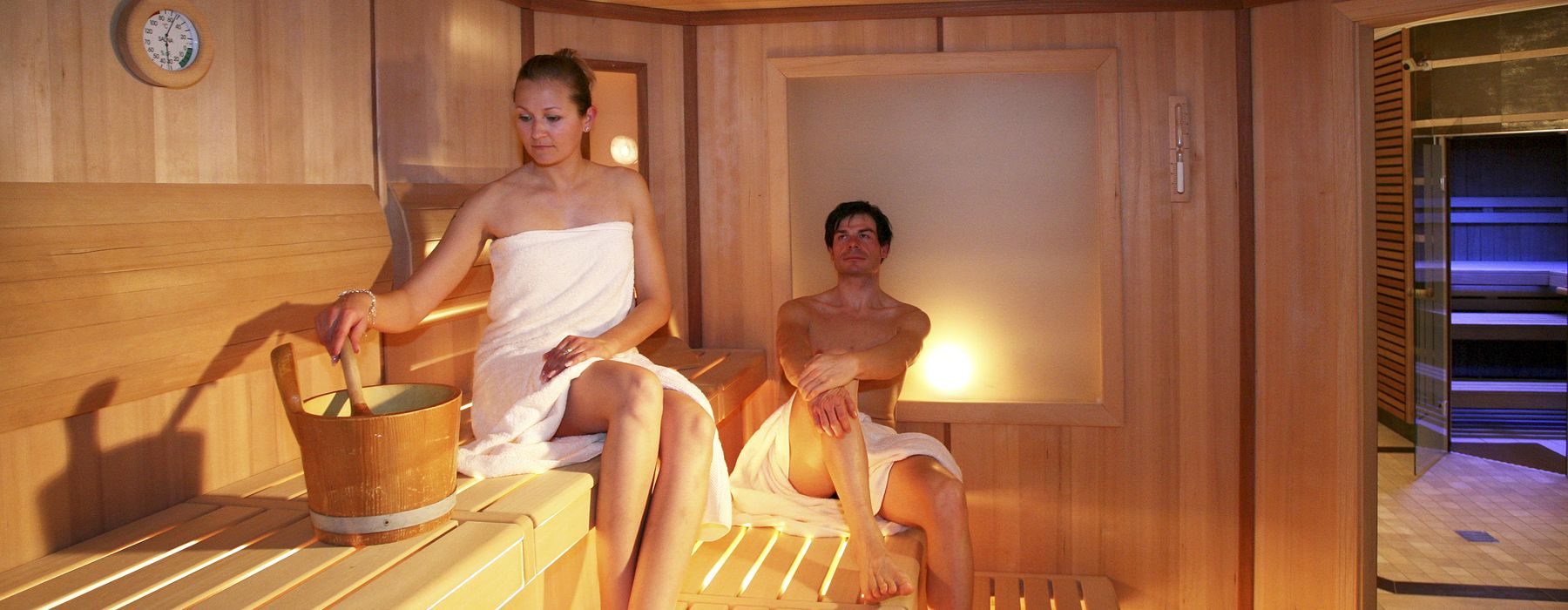 In der sauna steifen Experimente mit